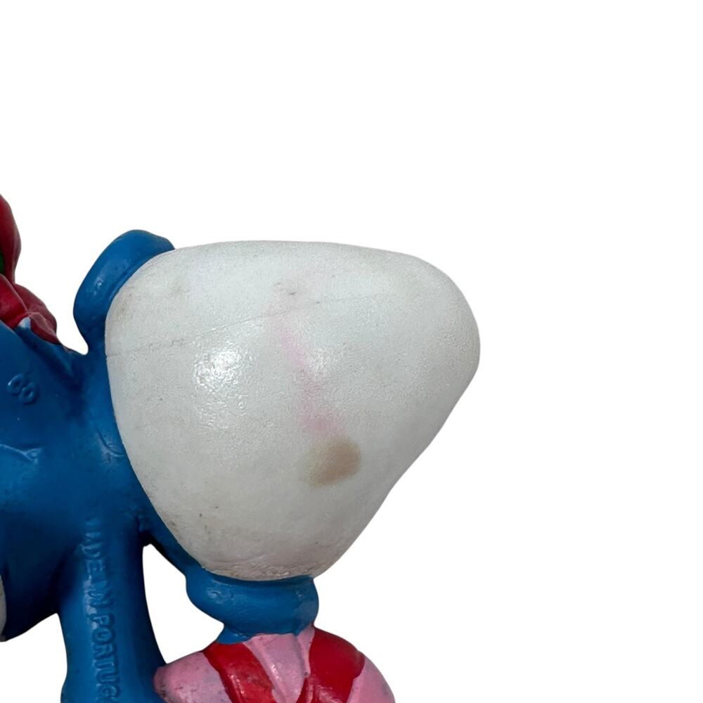 Vintage Schleich The Smurfs PVC Figure‎ Lot of 3 Candy Cane Hiker Wheat Farmer - Picture 10 of 10